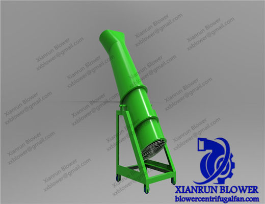 Высокопроизводительный промышленный осевой вентилятор для вращающейся печи для крупномасштабных систем вентиляции и вытяжки. Высокоэффективный вентилятор