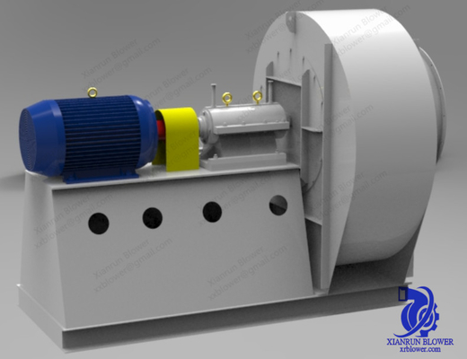 Изготовленный на заказ промышленный центробежный вентилятор 350KW для собрания пыли