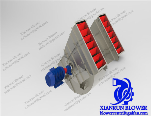 Вентилятор 960-2900rpm двустороннего входа наведенного проекта центробежный для промышленного боилера
