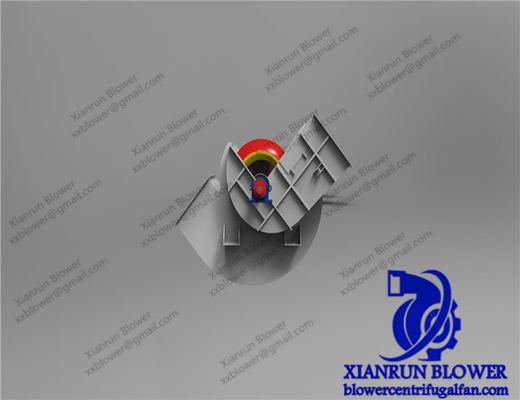 Вентилятор передней кривой двустороннего входа центробежный, промышленный боилер навел вентиляторы проекта