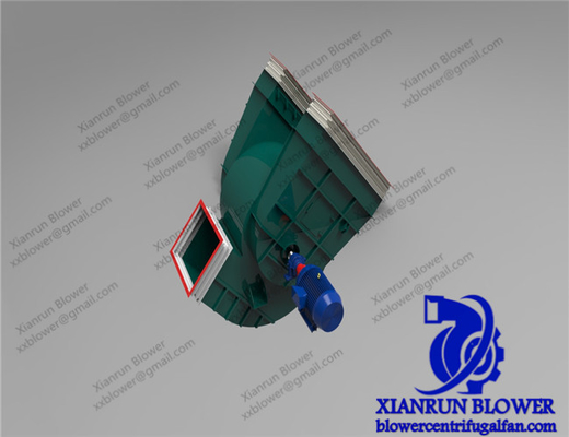 Отсталый изогнутый центробежный нагнетатель 960rpm -2900rpm высокой эффективности