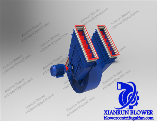 Отсталый изогнутый центробежный нагнетатель 960rpm -2900rpm высокой эффективности