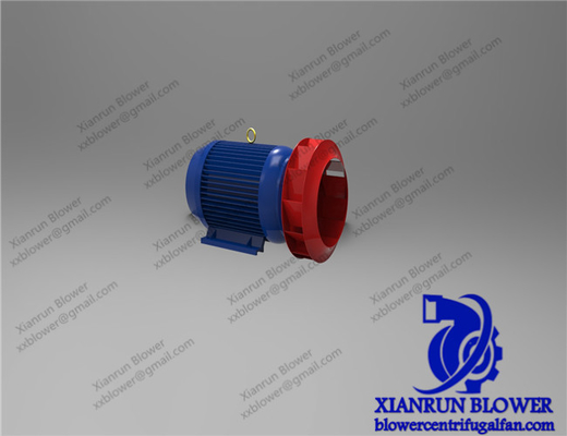 Отсталая изогнутая высокая воздуходувка воздуха 760rpm-2900rpm давления гарантия 1 года