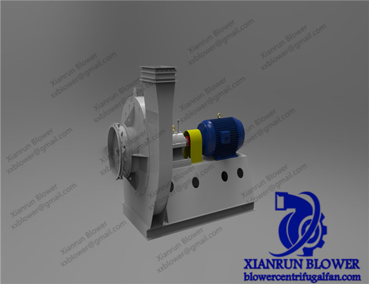 Отсталая изогнутая высокая воздуходувка воздуха 760rpm-2900rpm давления гарантия 1 года