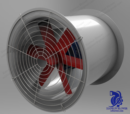 Воздуходувка HVAC анти- вентилятора взрыва осевого встроенного промышленная осевая