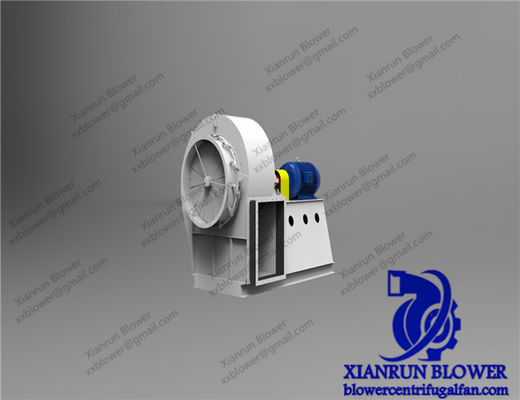 Центробежный радиальный вентилятор высокого давления для коррозионного газа в промышленных приложениях с производительностью и настраиваемым приводом