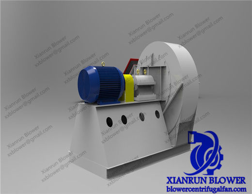 Промышленный центробежный вентилятор с диаметром крыльчатки 90-3500 мм для диапазона температур воздуха 20-1000 градусов Цельсия. Высокотемпературный центробежный вентилятор