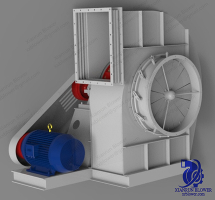Изготовленный на заказ промышленный центробежный вентилятор 350KW для собрания пыли