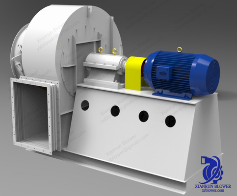 Вентилятор 5KW отсталого склонного одиночного входа центробежный - 350KW ISO 9001 одобрил