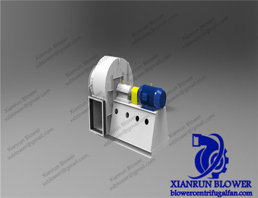 Тяжелый центробежный вентилятор с обратной лопаткой, обеспечивающий воздушный поток и низкий уровень шума, подходящий для коммерческой и промышленной вентиляции