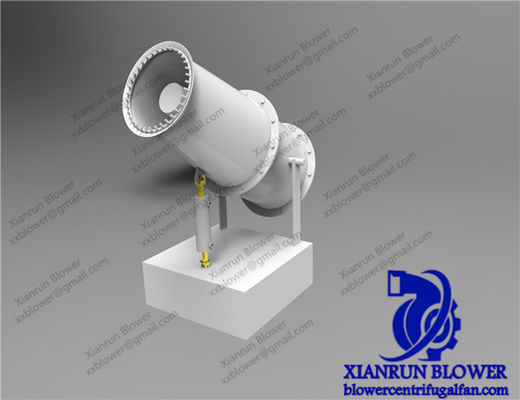 Высокопроизводительный промышленный осевой вентилятор для вращающейся печи для крупномасштабных систем вентиляции и вытяжки. Высокоэффективный вентилятор