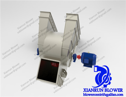 800 - 90000m3/H сразу управляемый центробежный вентилятор 660V для промышленного боилера