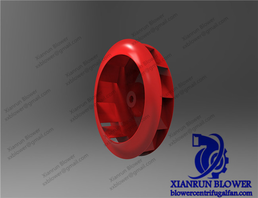 CE сертифицированное коррозионностойкое колесо импеллера для промышленных вентиляторов Аморфные никель-фосфор покрытые центробежные вентиляторы